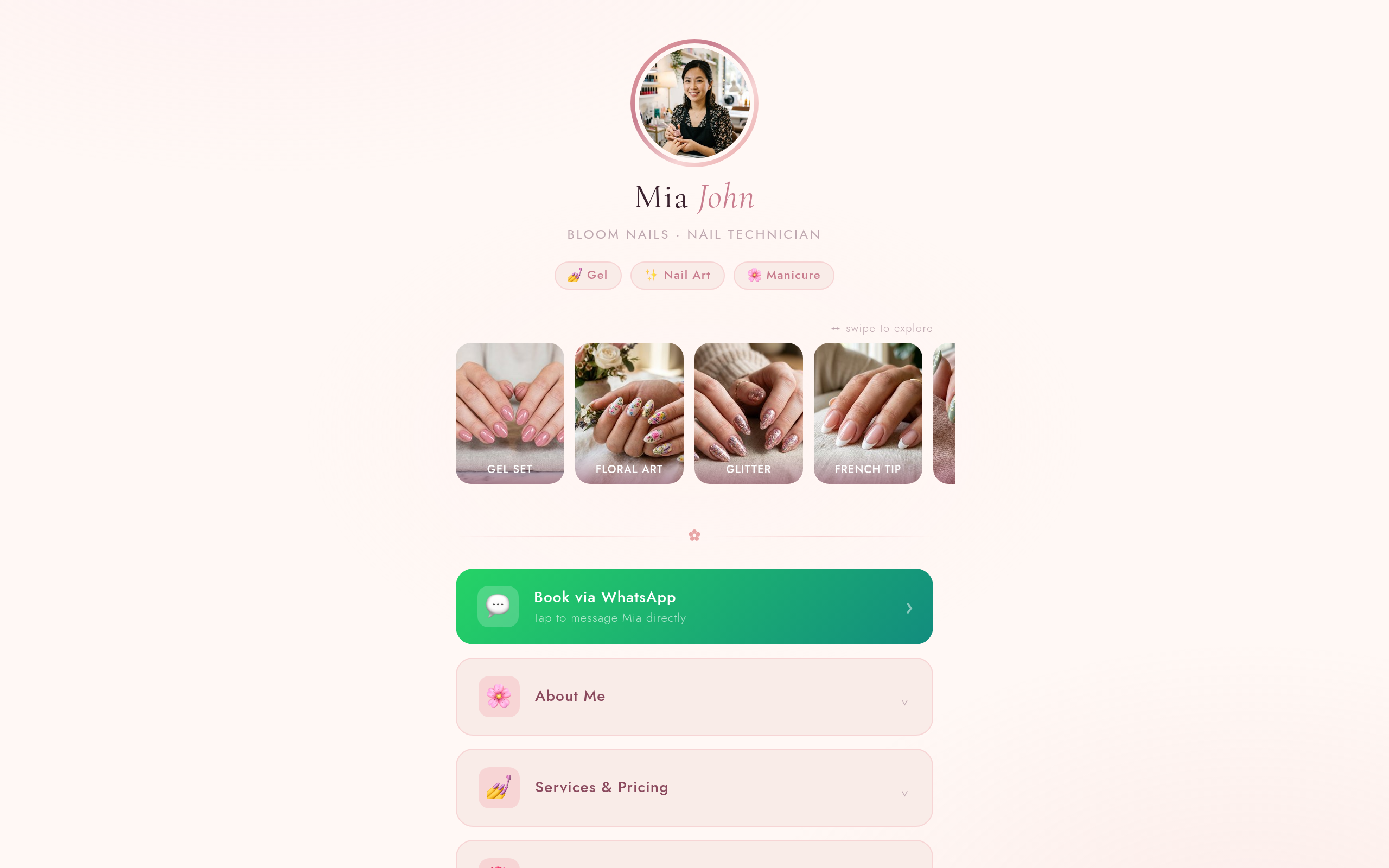 Nail Parlour Demo